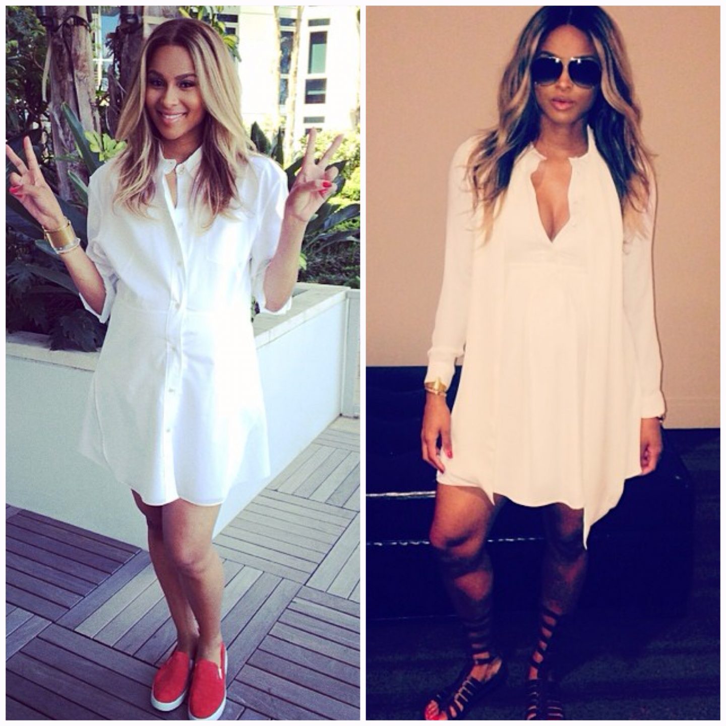 Fabulous Spring Maternity Fashion Inspired By Ciara