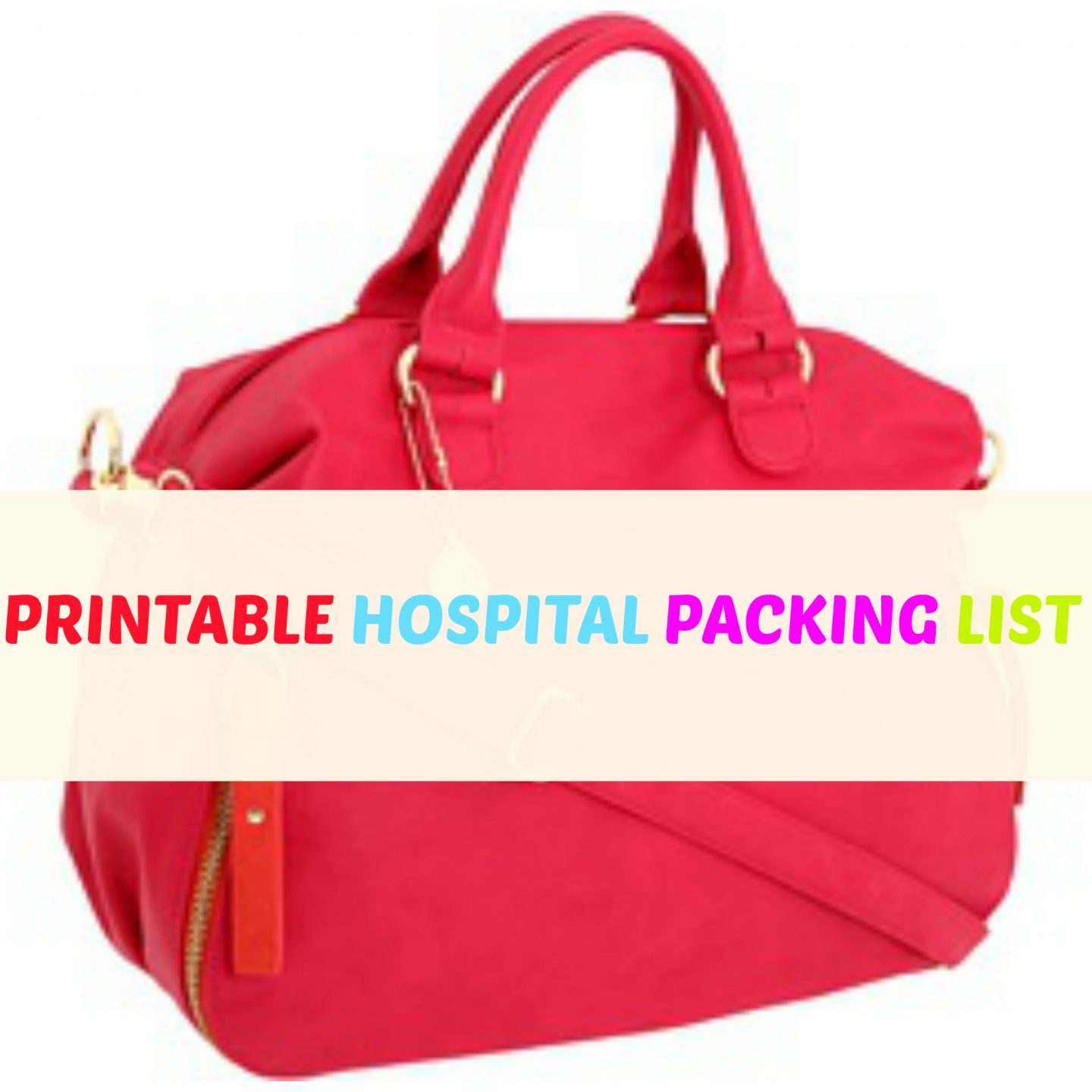 Packing List For Hospital or Birthing Center | Free Printable