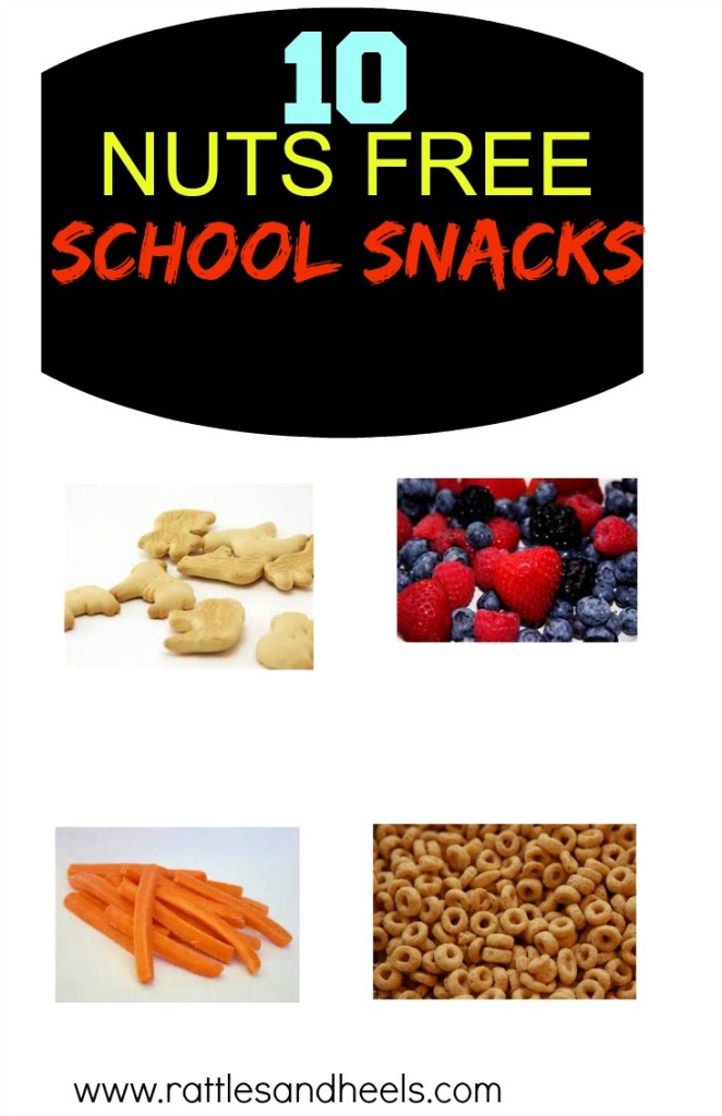 10 nuts free school snacks 