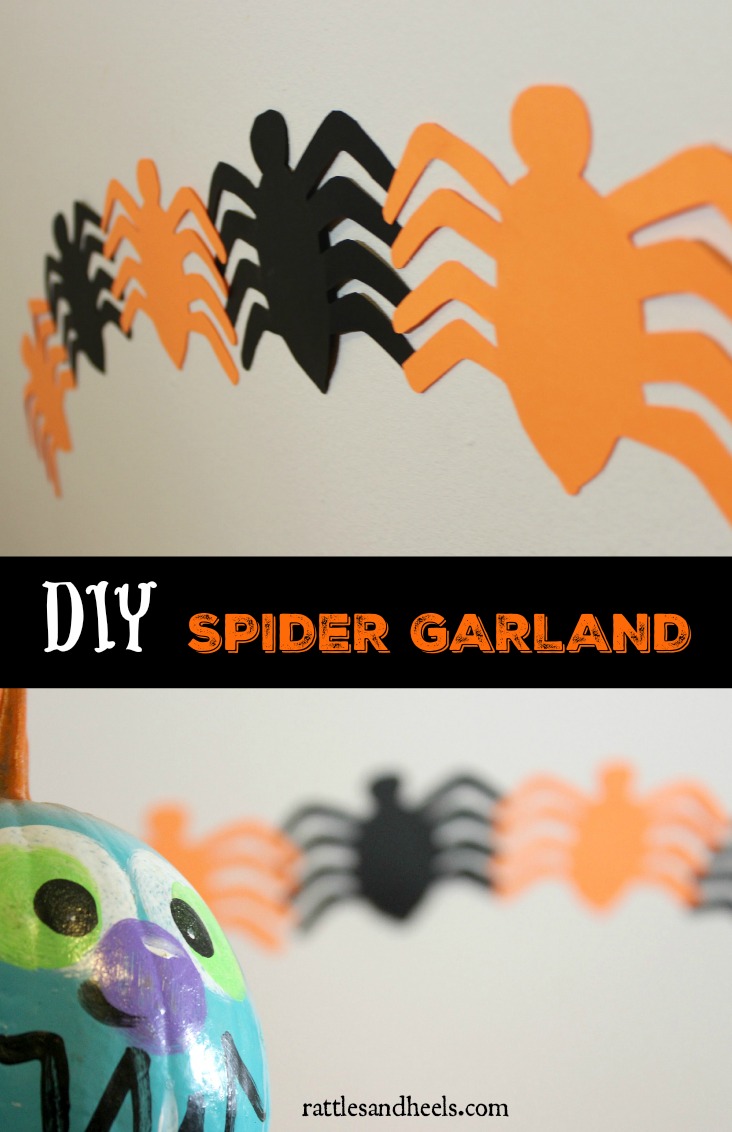 DIY-spider-garland