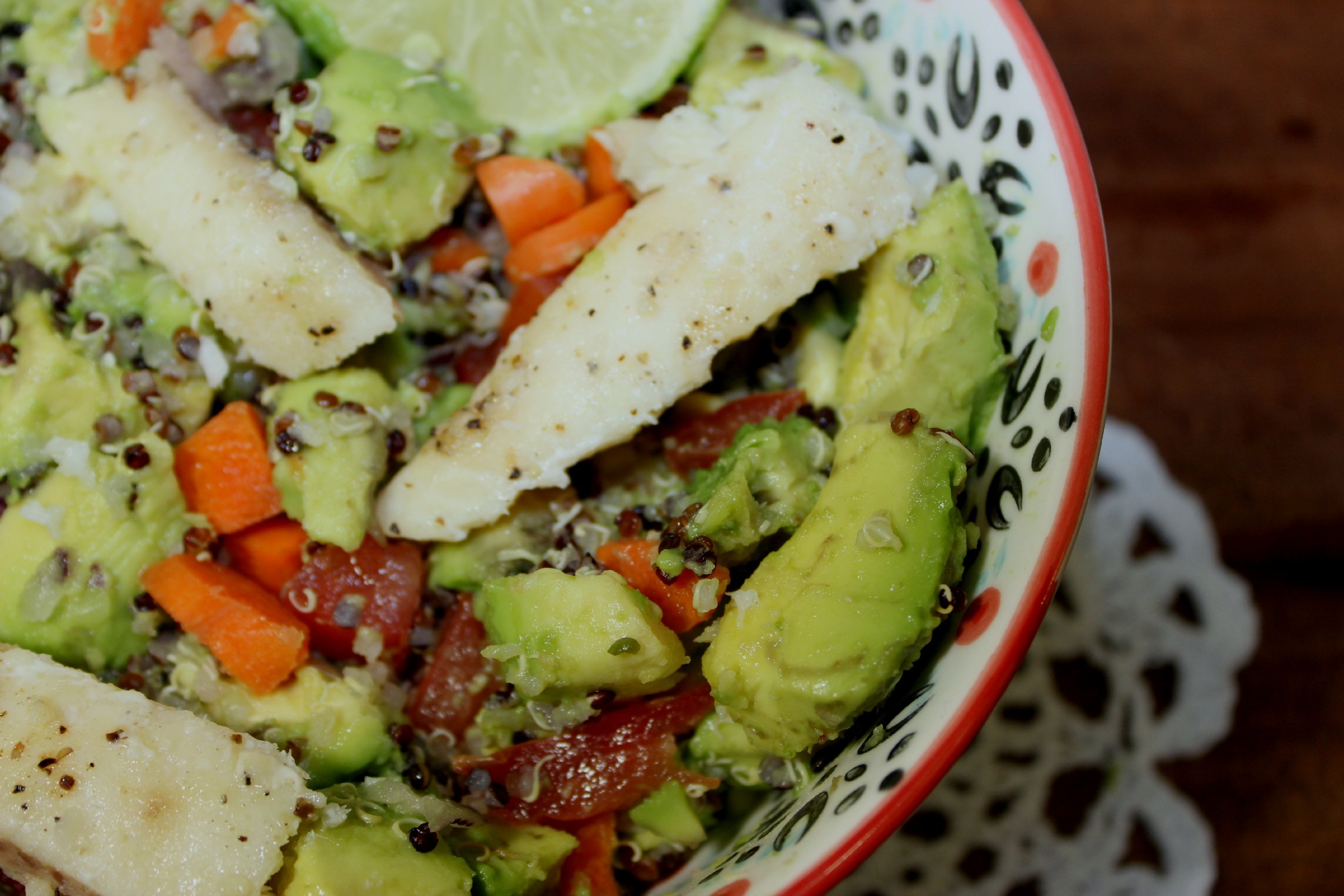 Tilapia Avocado Salad Recipe Adanna Dill