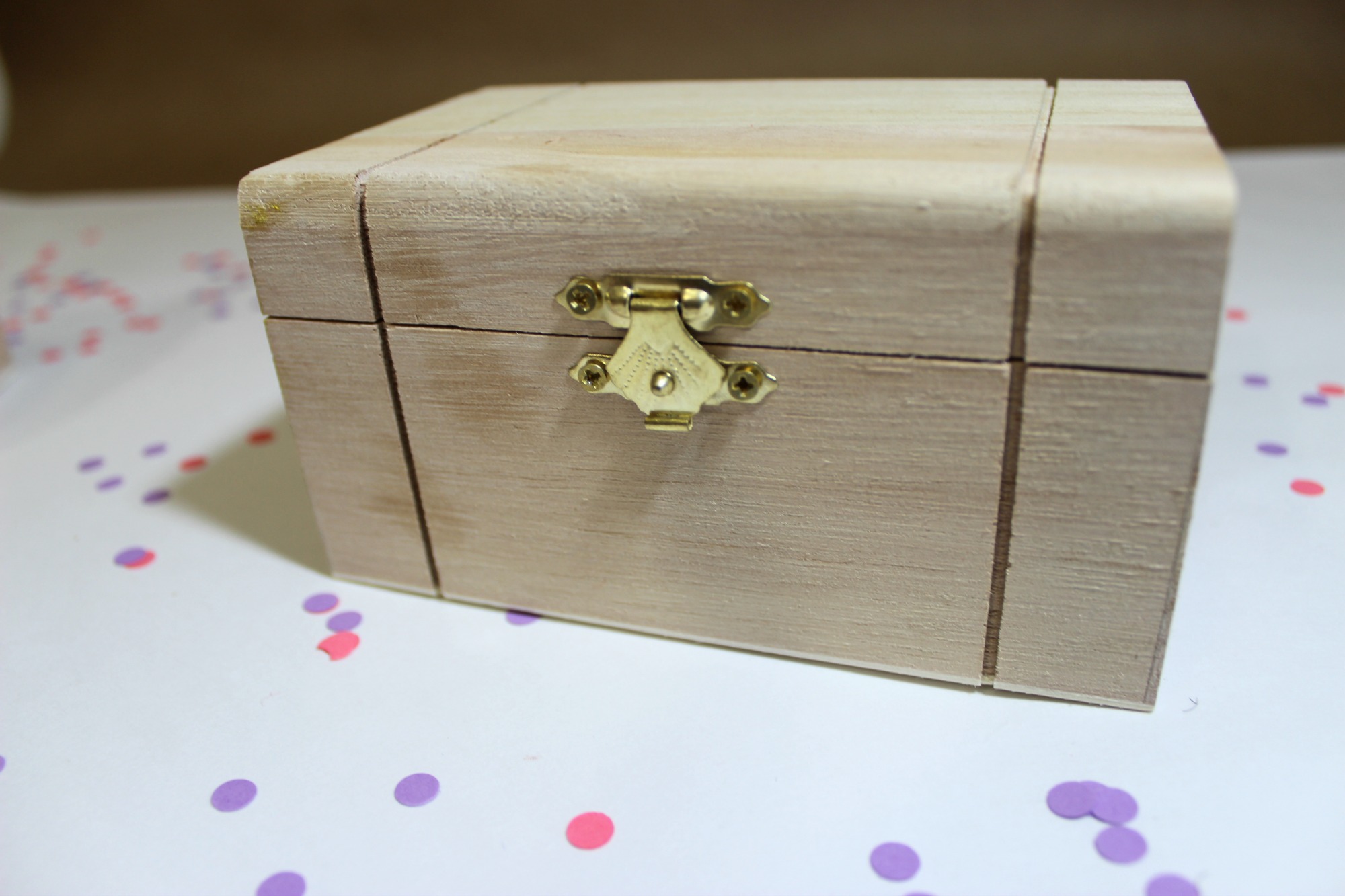 DIY Wooden Box with Lock - Jewelry Box Making 