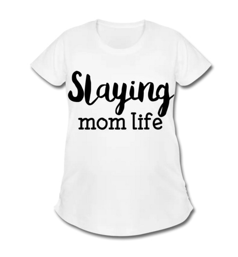Maternity mom life shirt