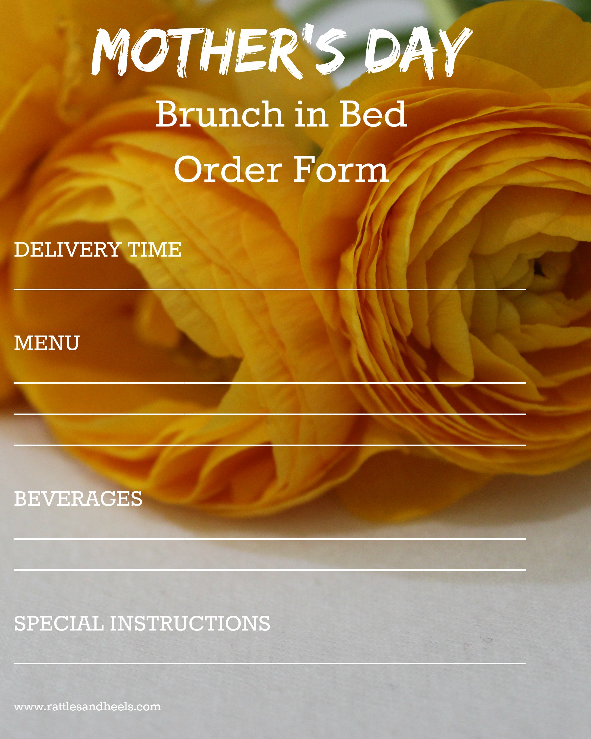 Mothers-Day-Room Service-Order-Form