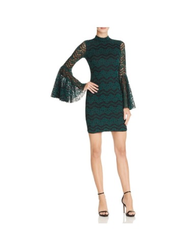 bell-sleeve-holiday-dress