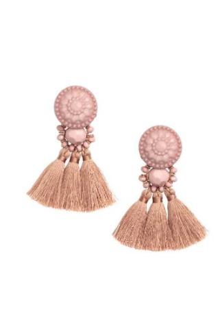 Blush H&M Tassel Earrings