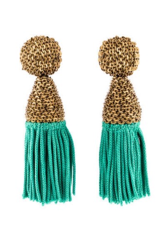 Prettiest Beaded Tassel Earrings