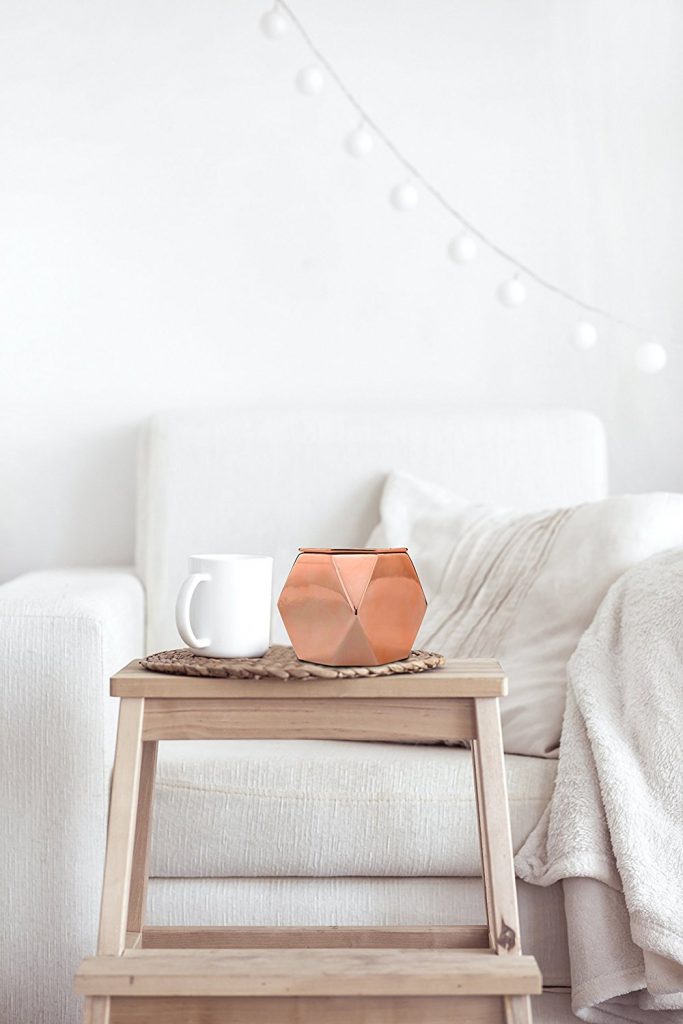 Rose Gold Candle holder