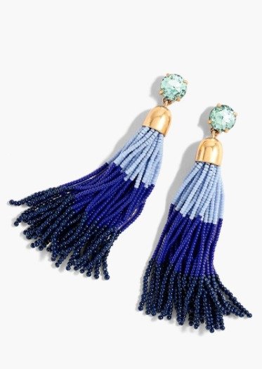 Tassel Earrings From J Crew