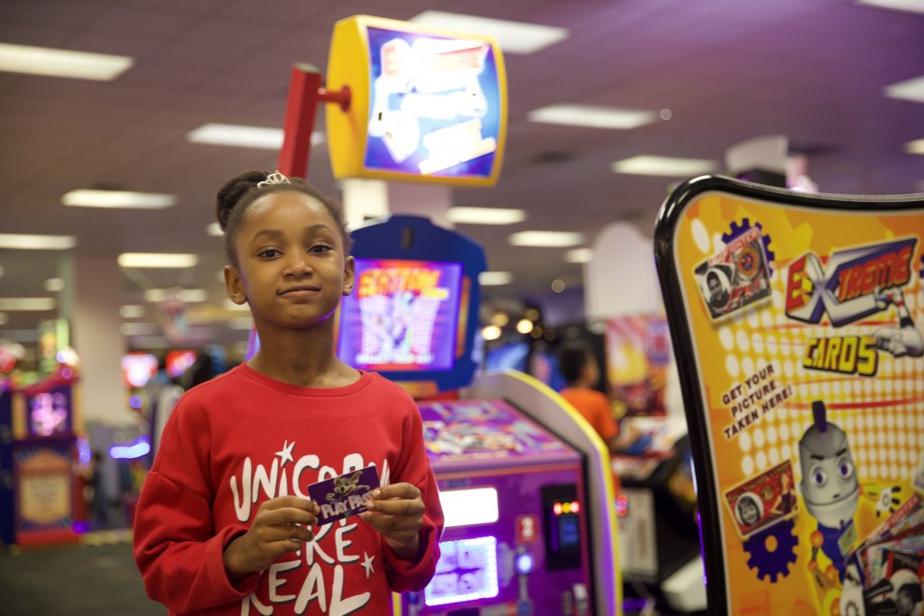 Birthday Dinner at Chuck E. Cheese's