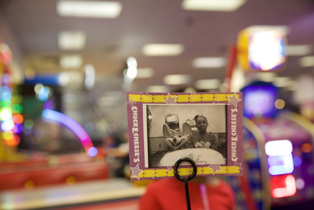 Birthday Dinner at Chuck E. Cheese's