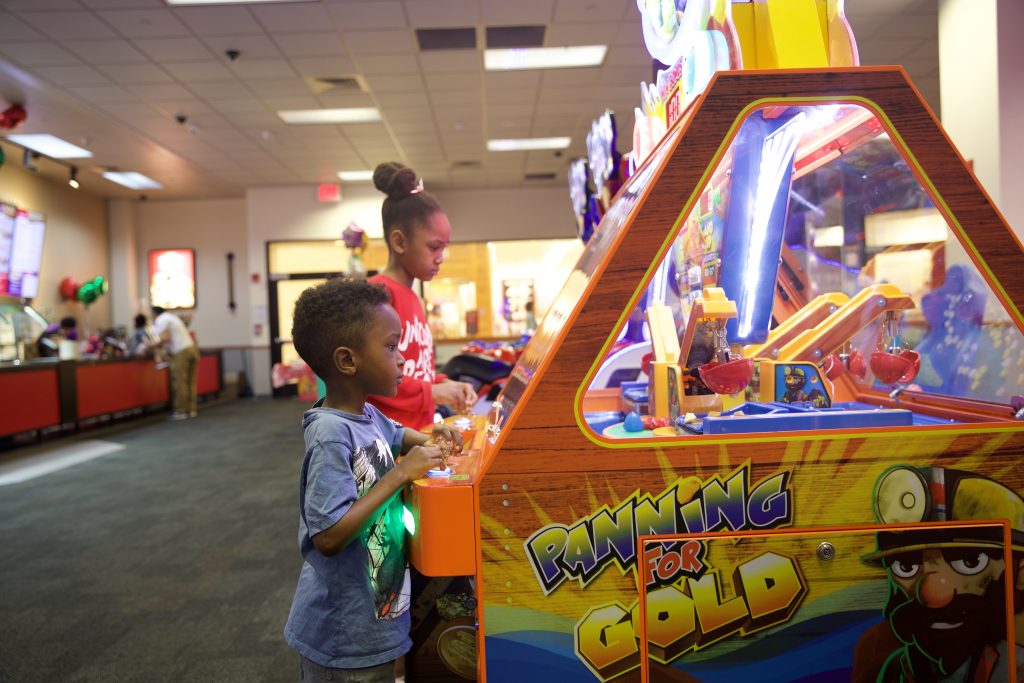 Birthday Dinner at Chuck E. Cheese's