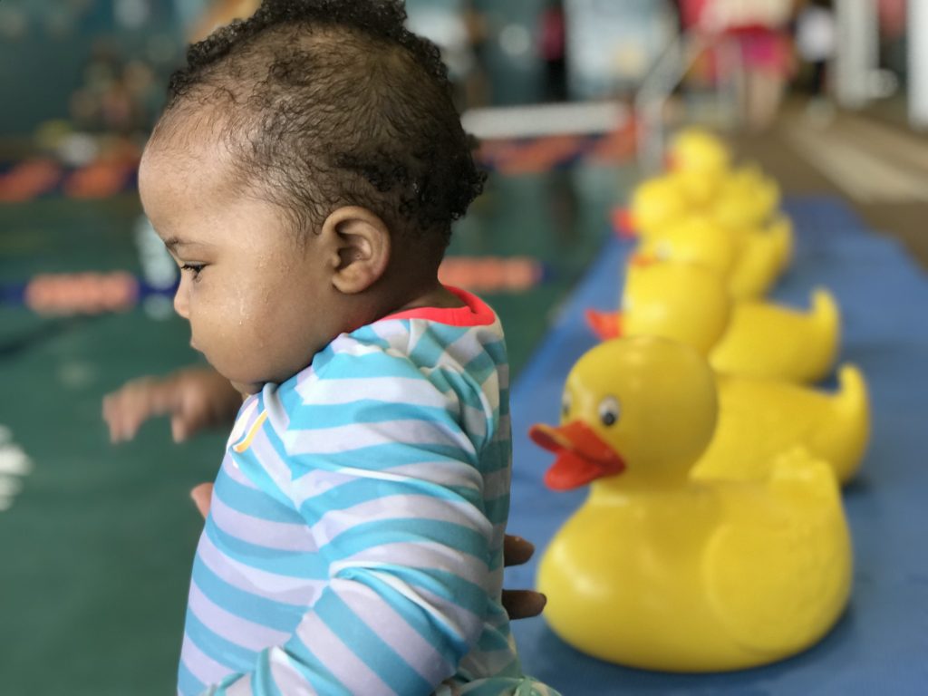 When to Enroll Your Baby in Swimming Lessons | Rattles and Heels 