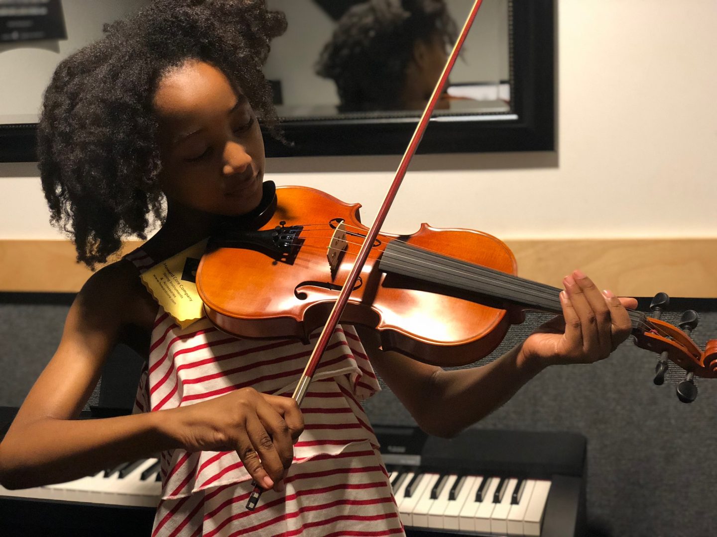 One Month Update: Violin Lessons at Guitar Center