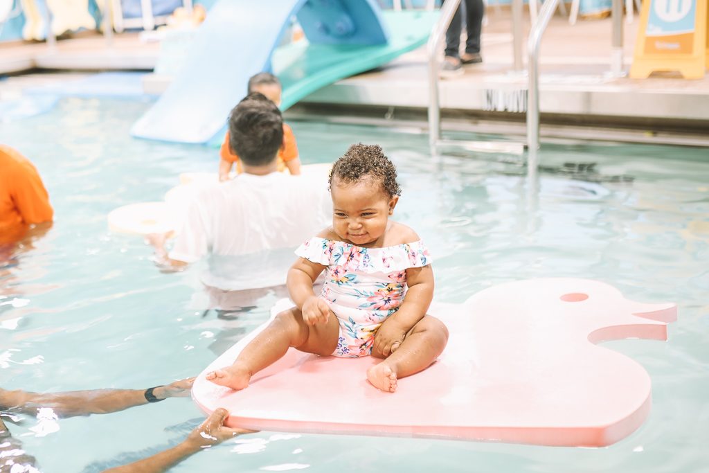 Baby's Swimming Lessons at Goldfish Swim Schoo