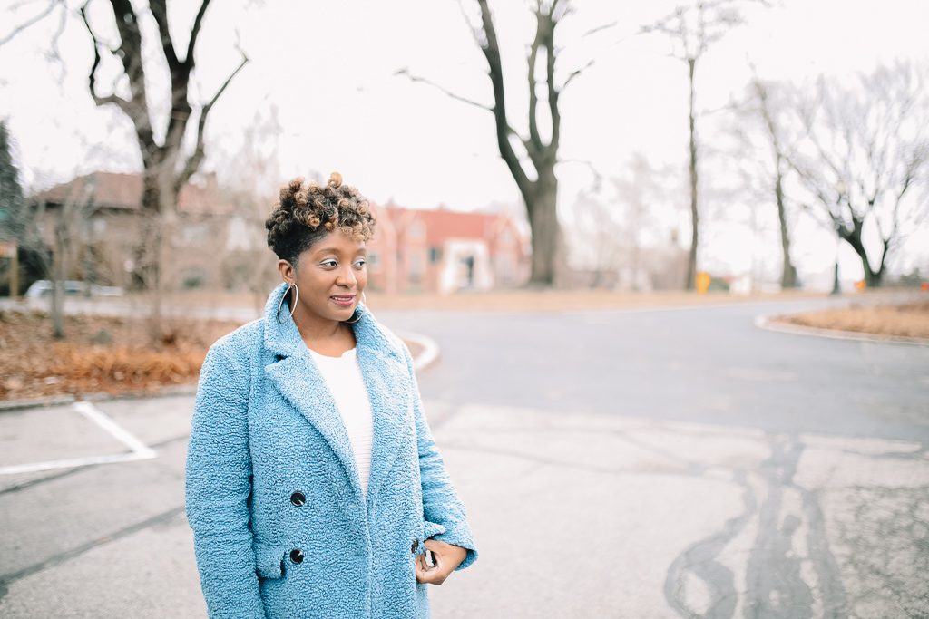 Tapered Cut Natural Hairstyle: Curlformers on Short Natural Hair