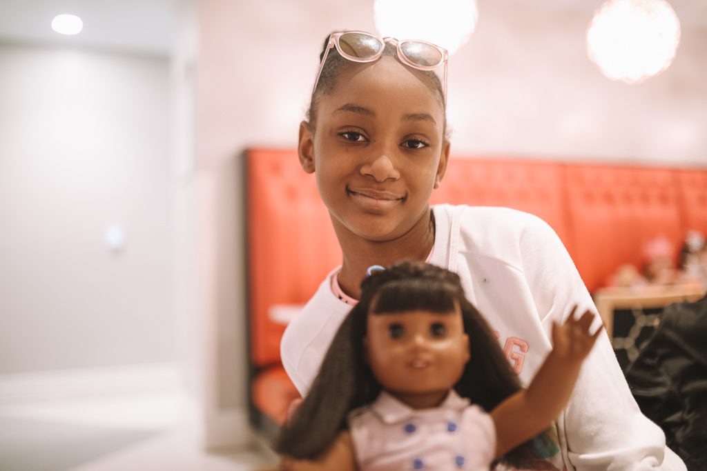 American Girl NYC Store: Doll Hair Salon and Dining Experience