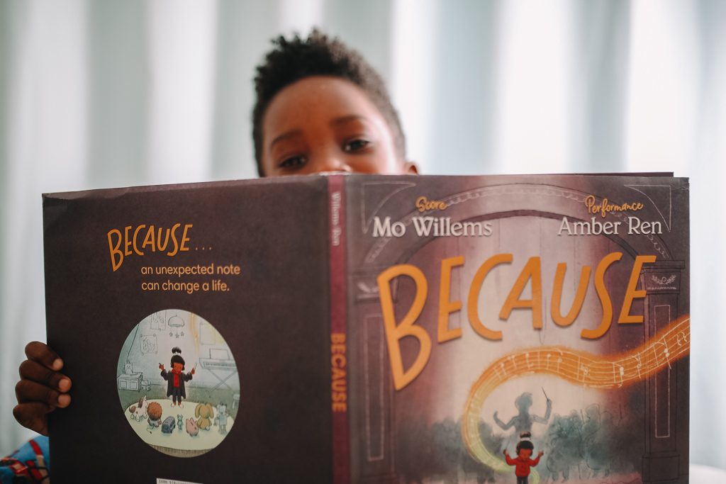 Mo Willems’ New Book Because Inspires Us to Think About Our Because Moments