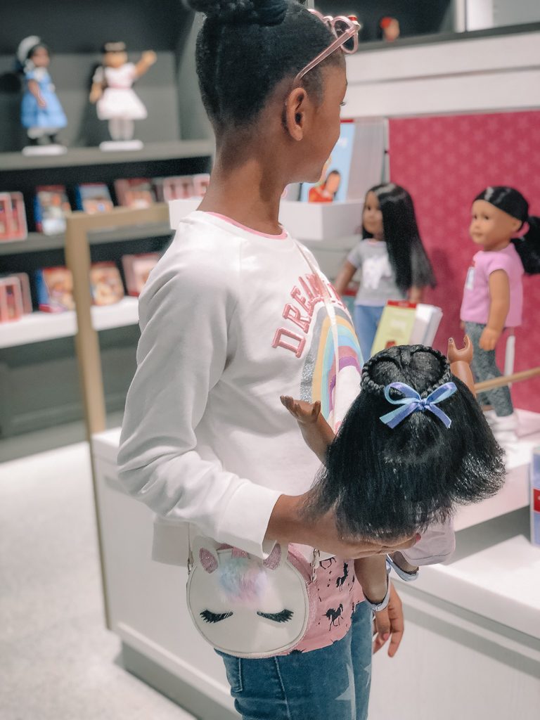 American Girl NYC Store: Doll Hair Salon and Dining Experience