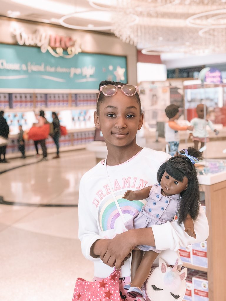 American girl store store hair salon