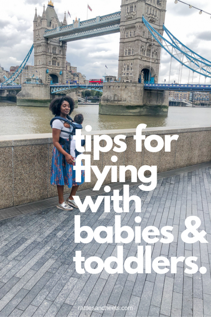 tips for flying with babies & toddlers. 