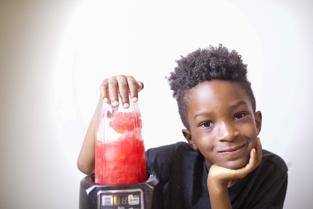 Healthy homemade slushie