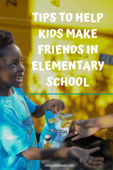how to help kids make friends in high school