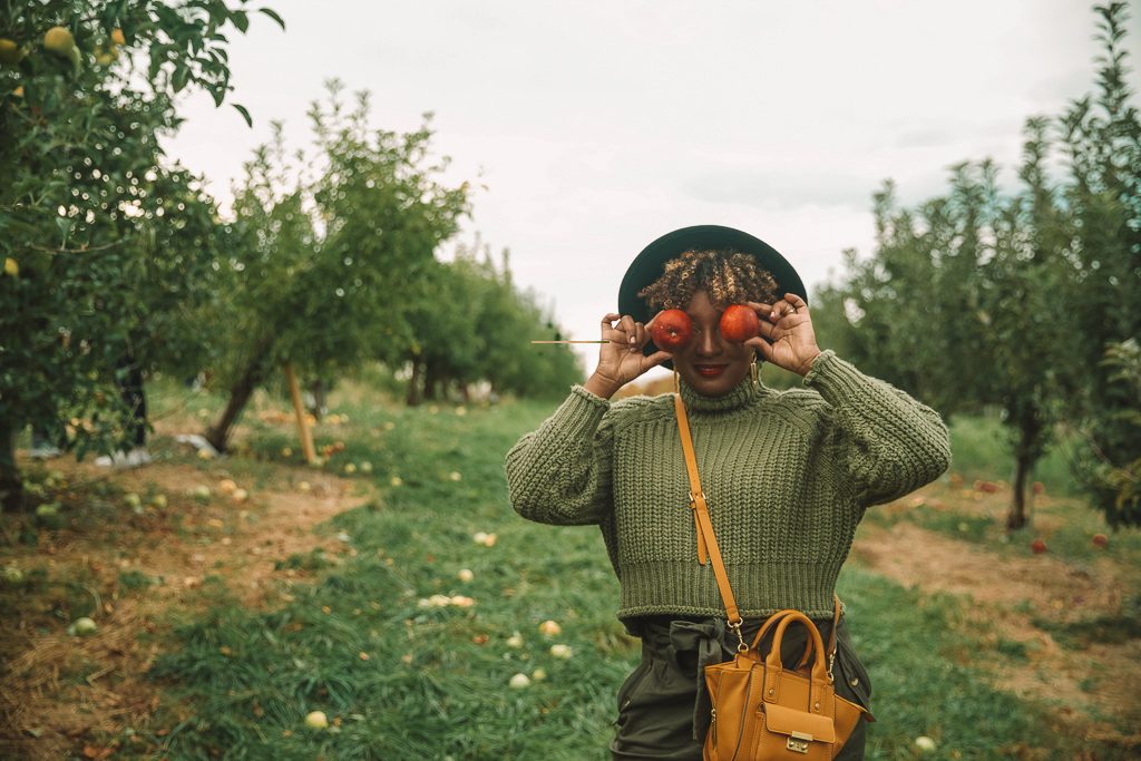 Apple picking near NYC + Fall Family Photos