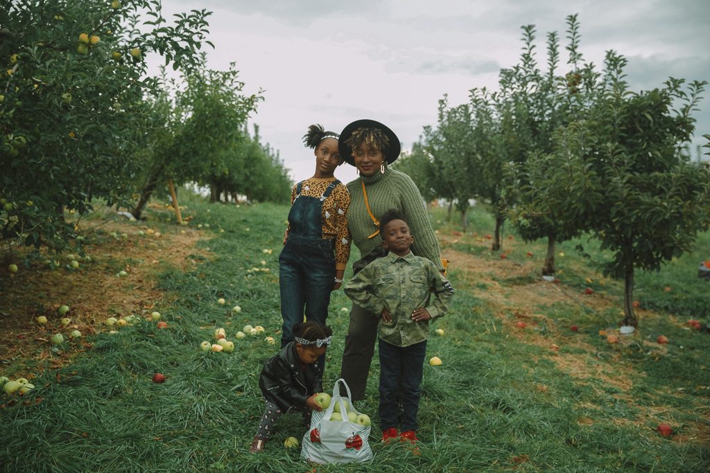 Apple picking near NYC + Fall Family Photos