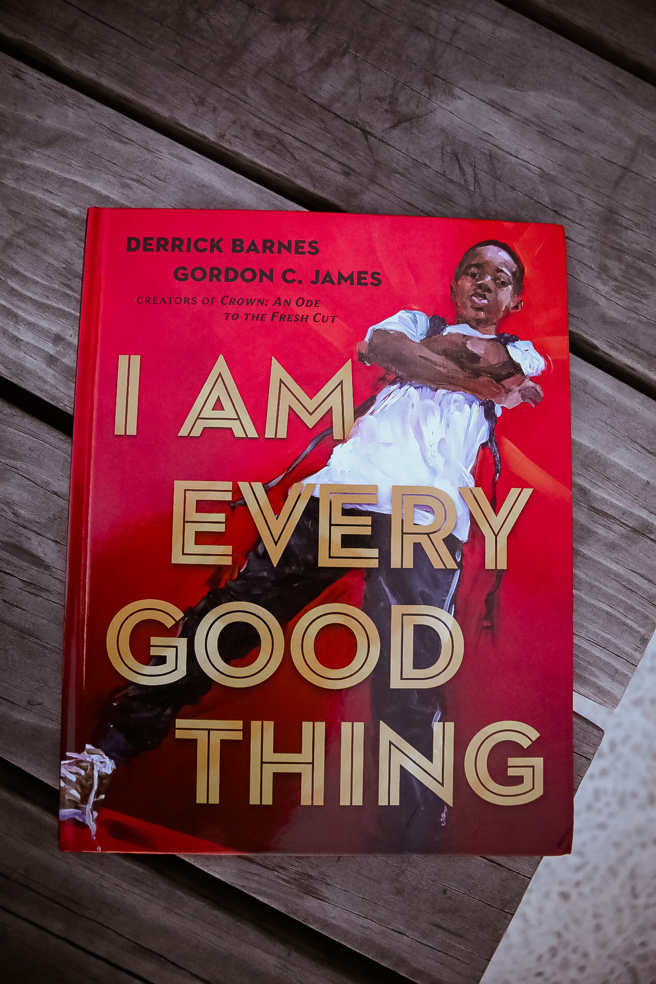 Image Derrick Barnes image beautiful image beautiful - The I am Every Good Thing children's book inspires Black boy joy ...