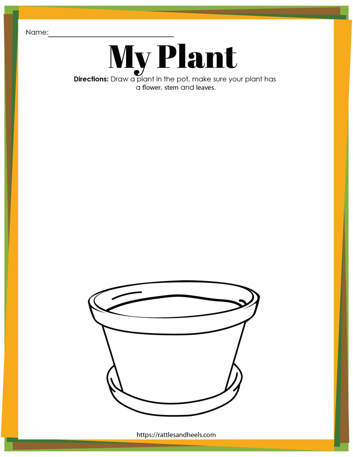 Plant Printables Printable Word Searches
