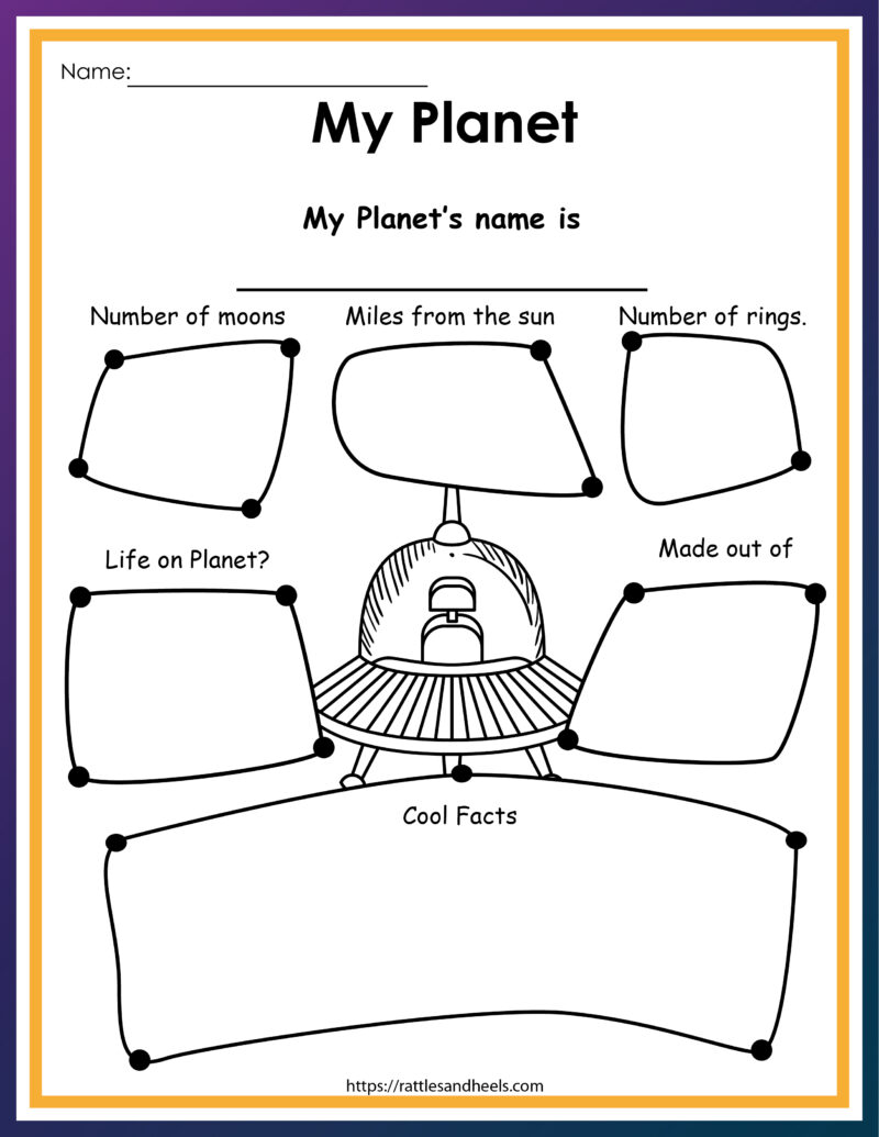 Free Solar System Worksheets For Kids Adanna Dill