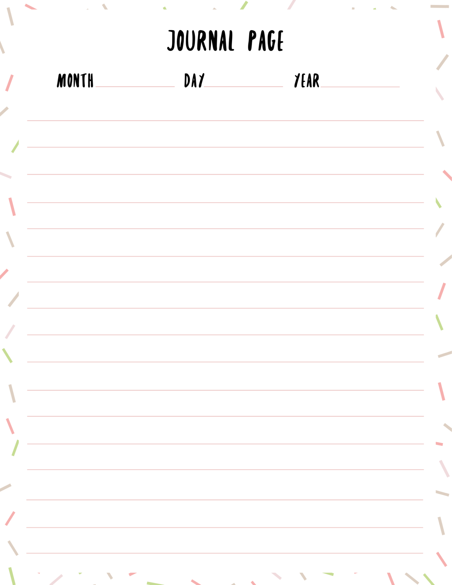 free planner printables