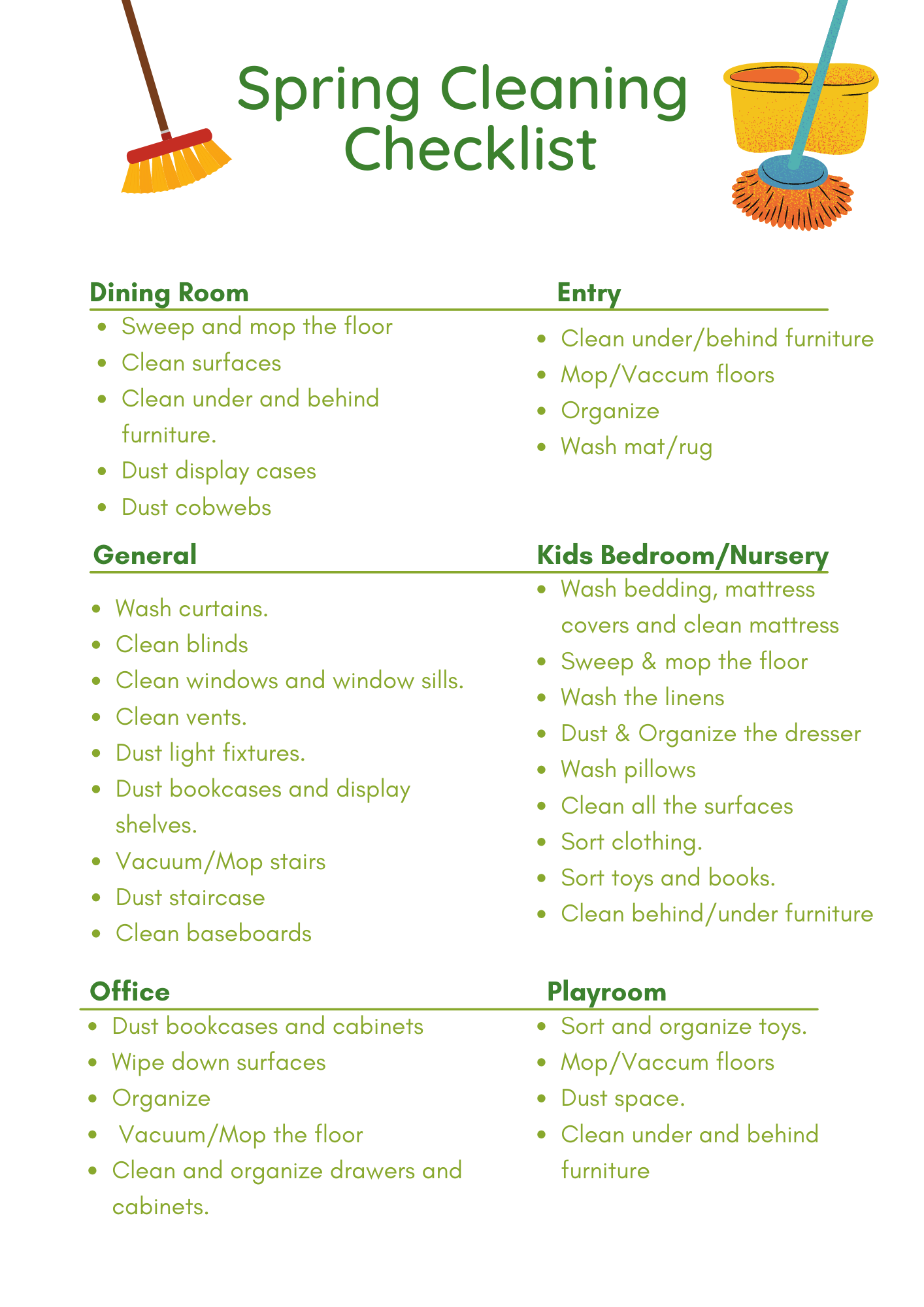 spring-cleaning-checklist-printable-chart-vrogue-co